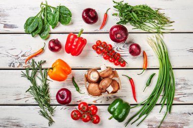 Lezzetli natürmort.