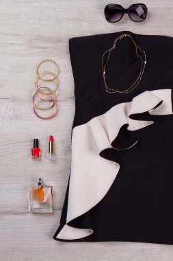 Bir tarih için şık bir kıyafet.