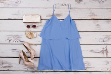 Yaz zarif kadın stil.