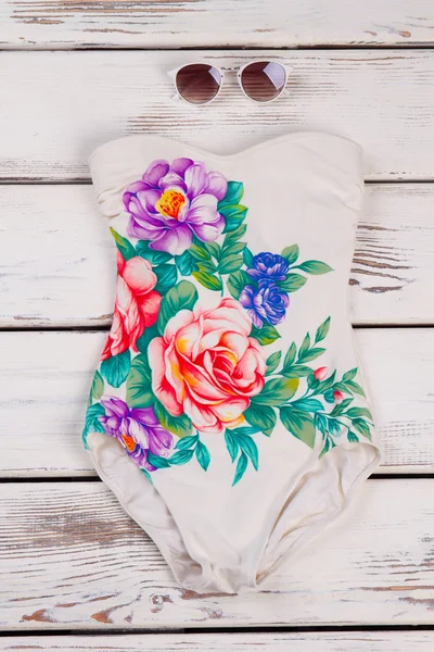 Floral print swimwear for women.