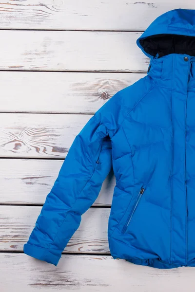 Kadın mavi dağ ceketi