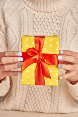 Şirin fiyonklu hediye kutusu