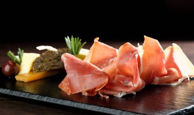  Serrano jamon/Prosciutto tabağı 