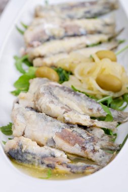 Lezzetli Marine sardalya 