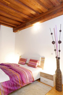  şık beyaz yatak odası