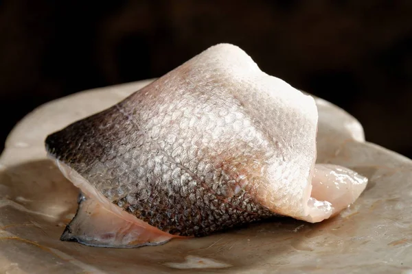 Surowy filet rybny — Zdjęcie stockowe