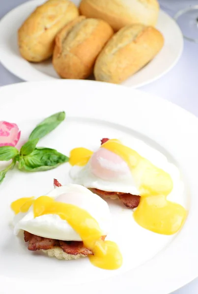 Frühstück, Eier — Stockfoto
