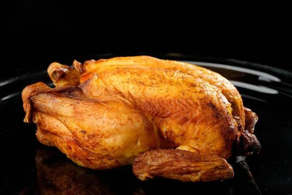 Whole roasted chicken — Stock Photo, Image