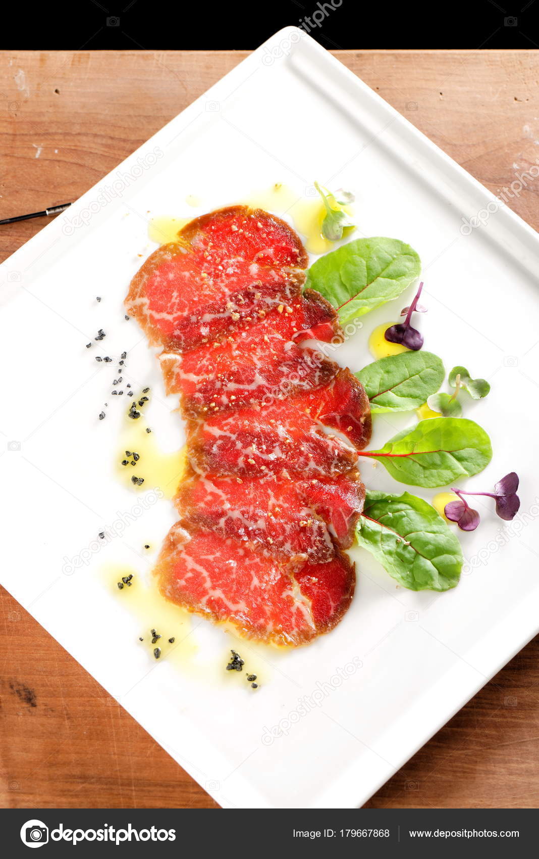 Kobe Beef carpaccio — Stock Photo © vision.si #179667868