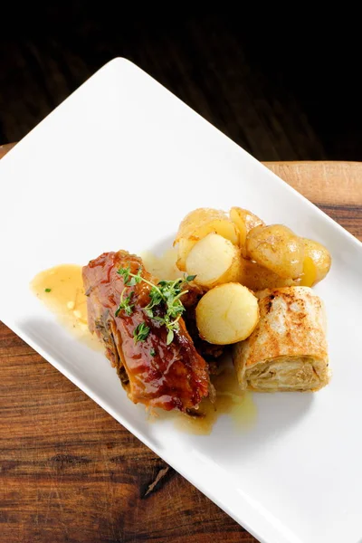 Asado de cordero — Foto de Stock