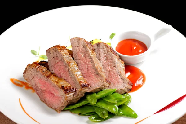 Roasted Kobe Marbled beef fillets — Stock Photo, Image