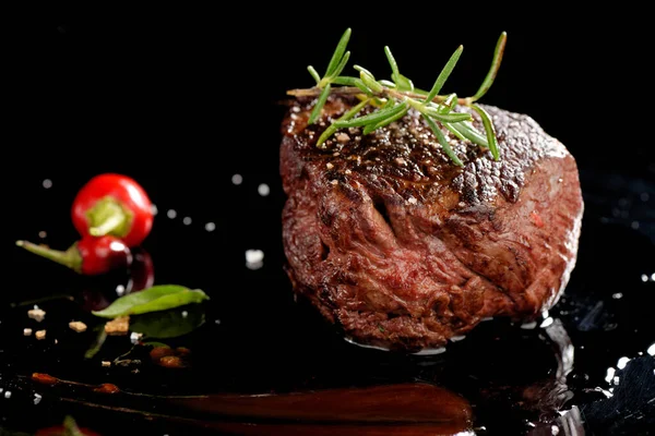Filete Premium Carne Plato —  Fotos de Stock