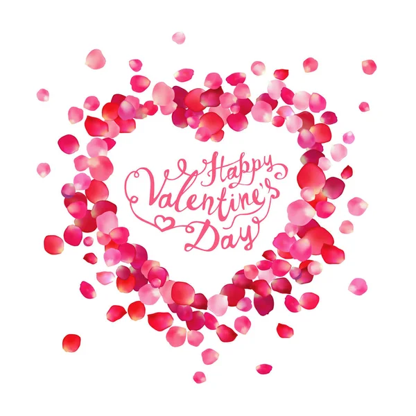 Boldog Valentin-napot vektor kártya — Stock Vector