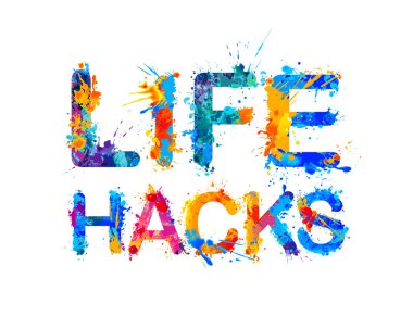 Yaşam hacks. Splash boya 