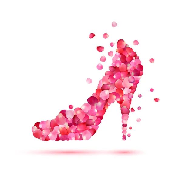 High-heeled shoes icon. — Stock Vector