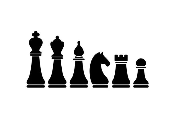 チェス図ベクトルを設定 — ストックベクタ