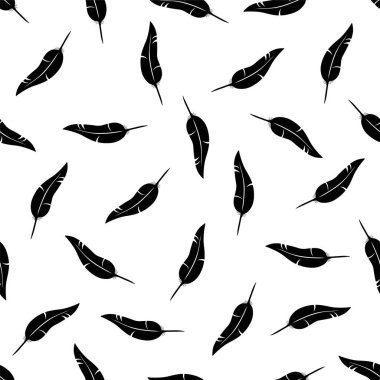 Sorunsuz vektör desen - tüyler