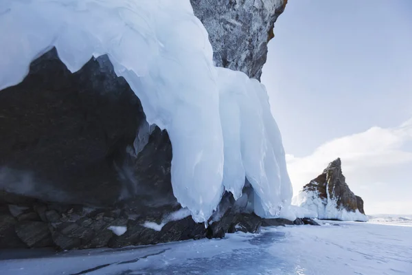 Cabeza de liebre Cabo (Chorin-irgi), Lago Baikal — Foto de Stock