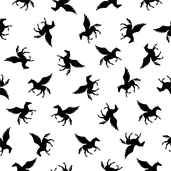 Sorunsuz vektör desen - Pegasus