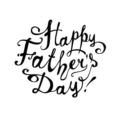 Mutlu Babalar günü! Vektör