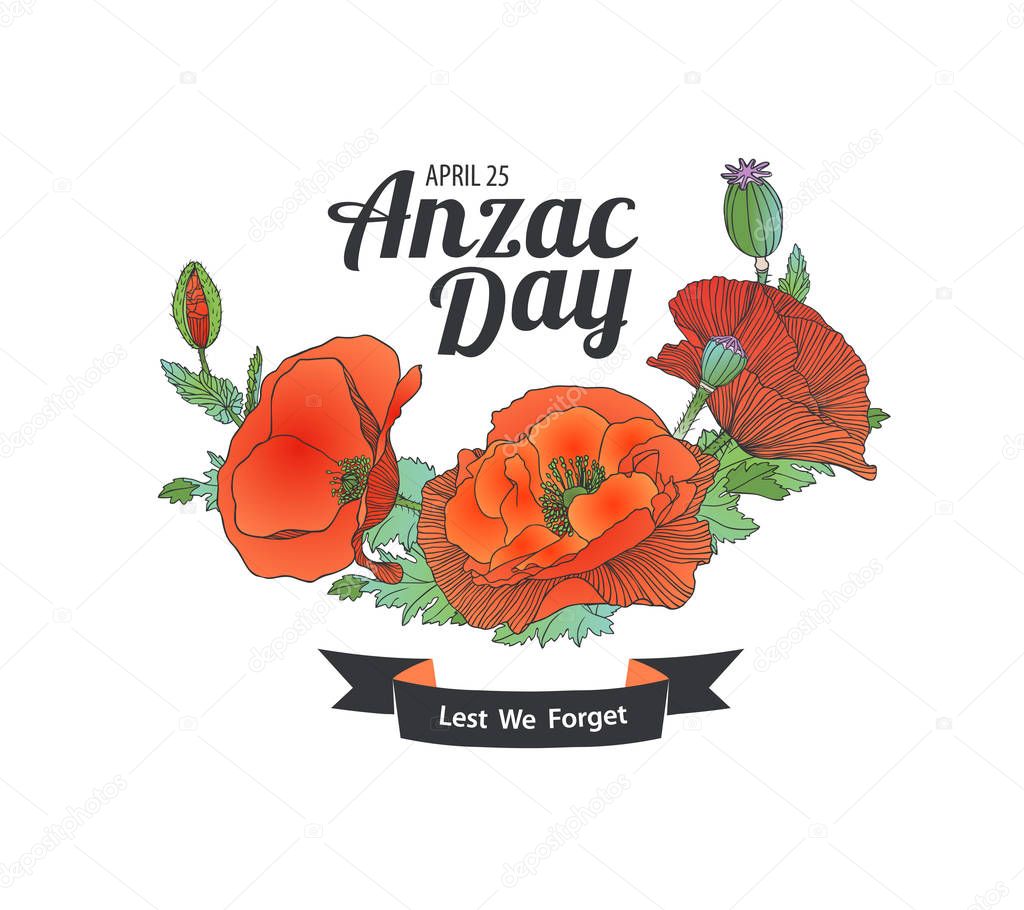 Anzac Day. Lest we forget