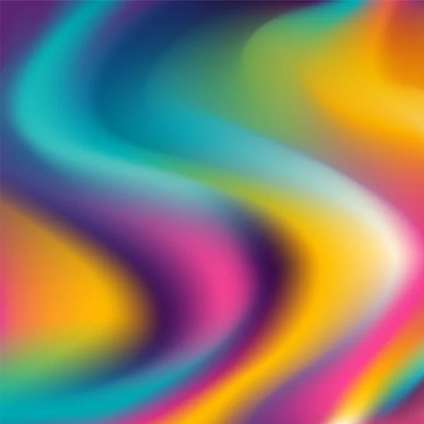 Fondo abstracto - olas de colores — Archivo Imágenes Vectoriales