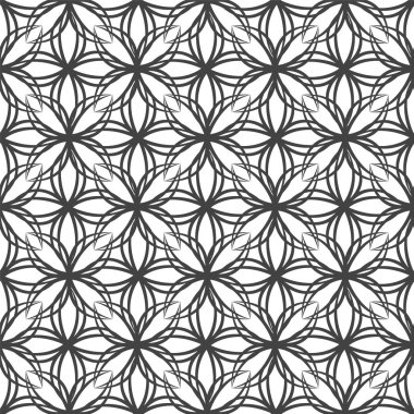 Soyut dikişsiz geometrik desen