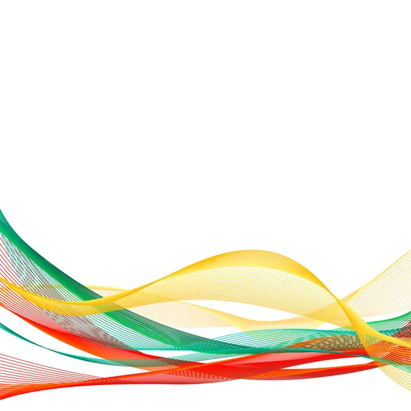 Vector sjabloon lineaire achtergrond met Litouwen tricolor — Stockvector