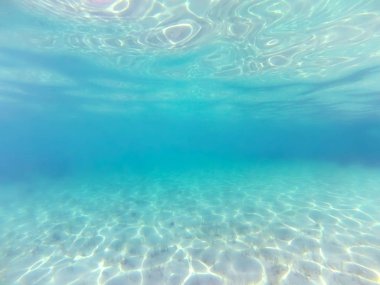 Underwater background. Blue sea water clipart