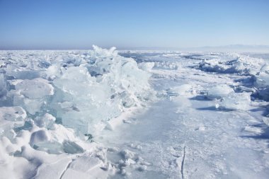 Deniz Baykal, buzlar kış manzara