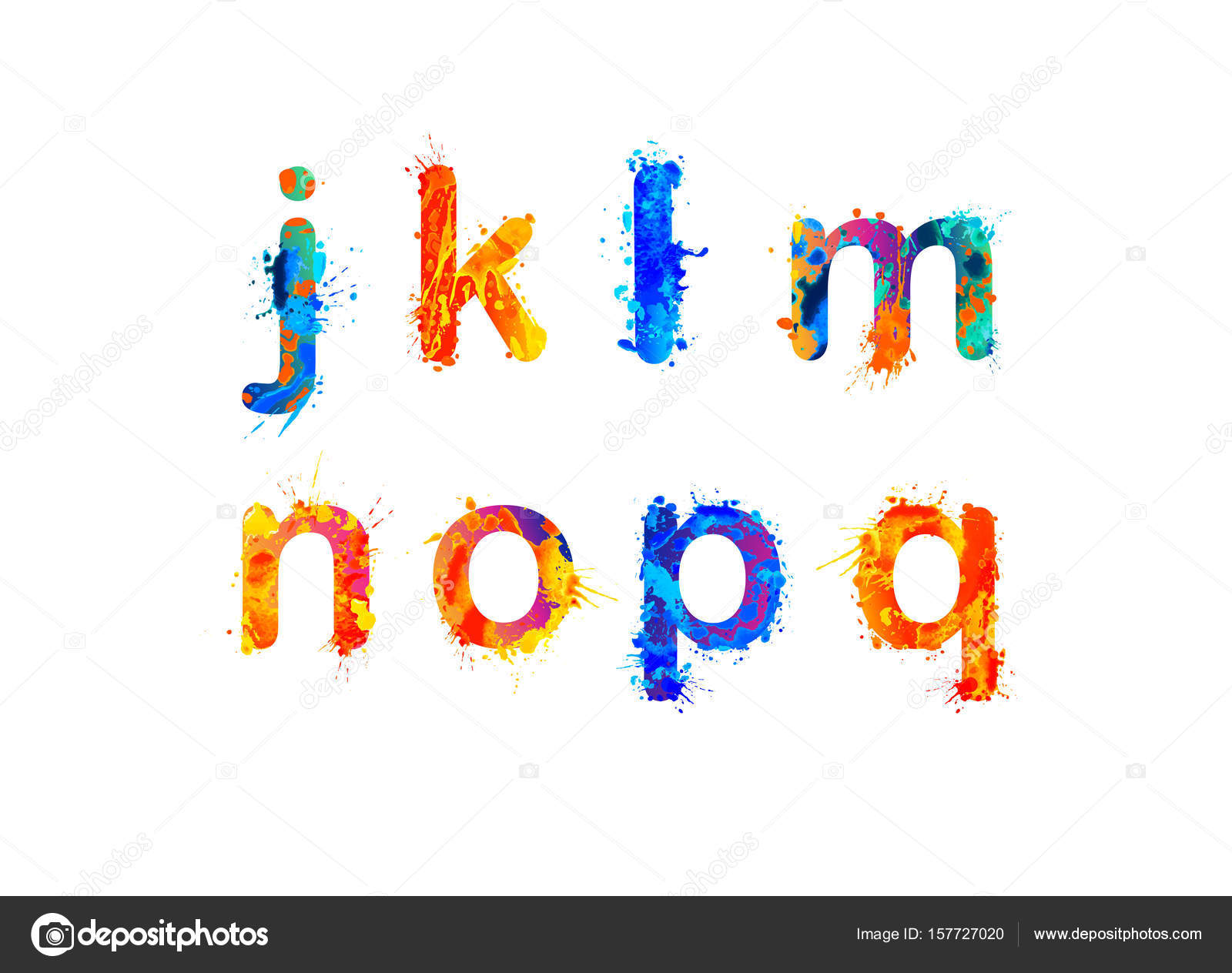 Alphabet Letters J K L M N O P Q Part 2 Of 3 Vector Image By C Ukususha Vector Stock Alphabet Letters J K L M N O P Q Part 2 Of 3 Vector Image By C Ukususha Vector Stock