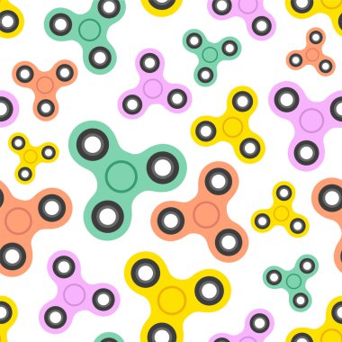 Sorunsuz vektör desen spinner oyuncaklar