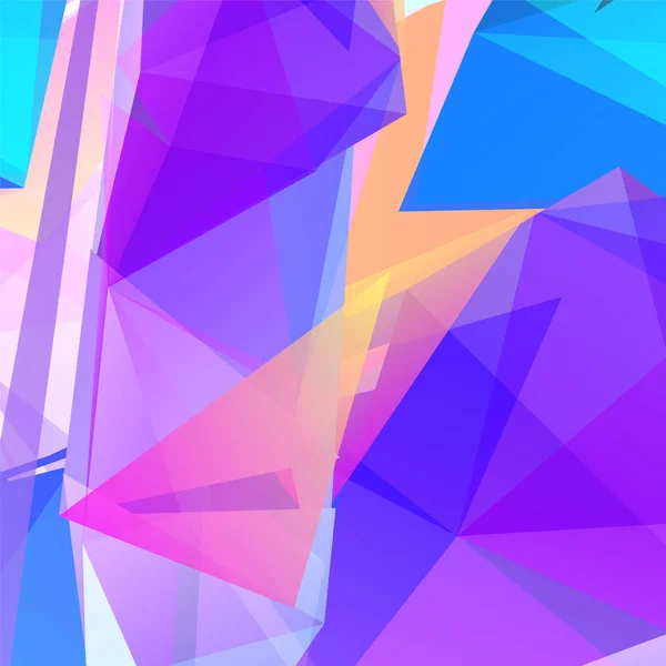 Vektor abstrakter geometrischer dreieckiger Hintergrund — Stockvektor