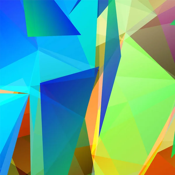Vektor abstrakte geometrische dreieckige bunte Hintergrund — Stockvektor