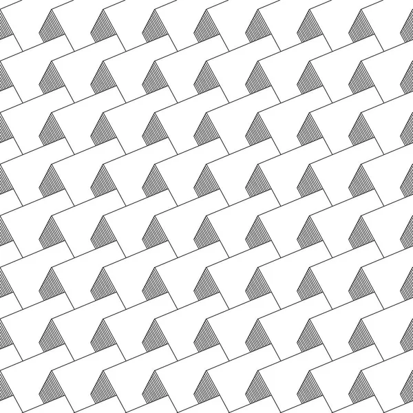 Vektör soyut seamless modeli - Doğrusal adam