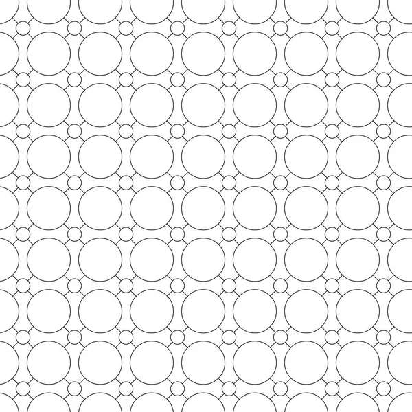 Modèle sans couture - fond géométrique linéaire — Image vectorielle