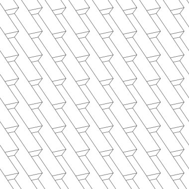 Dikişsiz desen - doğrusal soyut geometrik arka plan