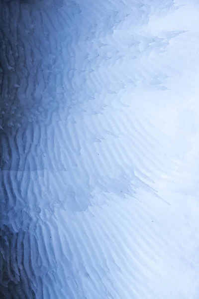 Jégcsapok. Fagyasztott textúra. Téli háttér — Stock Fotó