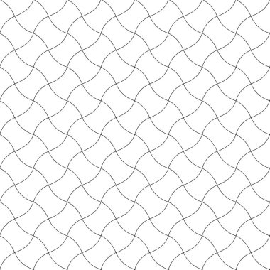 Dikişsiz desen - doğrusal geometrik adam