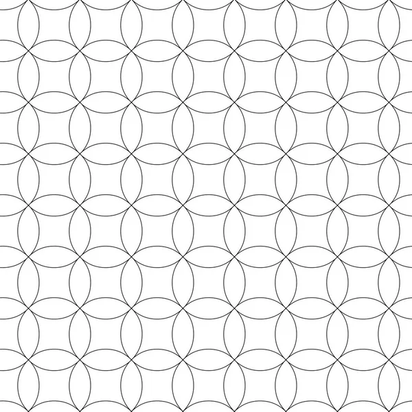 Nahtloses Muster - linearer geometrischer Hintergrund — Stockvektor