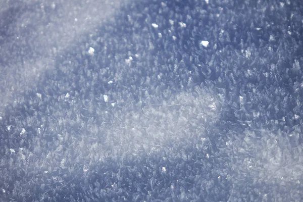 Snow surface - winter background. — Stock Photo, Image