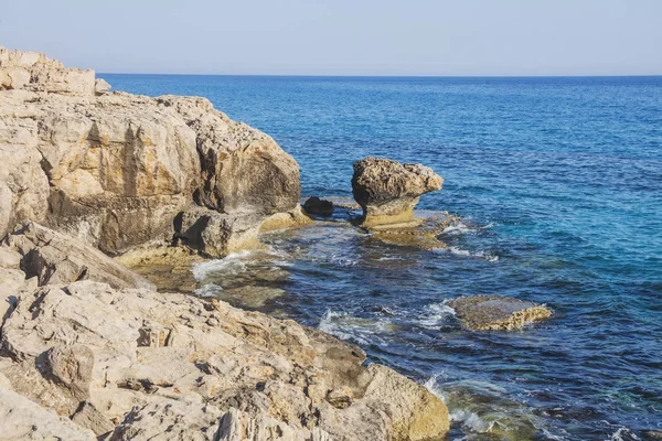 Средиземное море. Каво-Греко . — стоковое фото