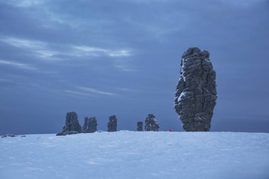 Ayrışma Manpupuner yaylada, Komi Cumhuriyeti, Russi mesajları