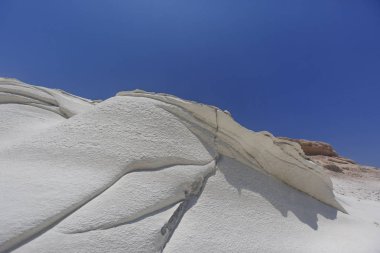 Vali beach beyaz kayalar, Kıbrıs