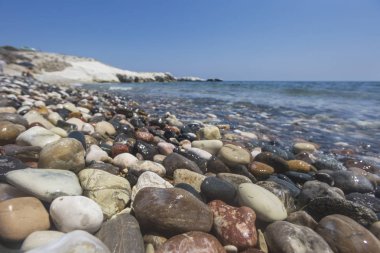 Akdeniz. Vali beach yakınındaki taş