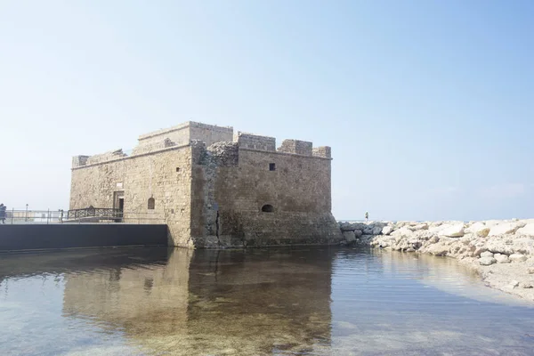 Castillo de Paphos (construido en 1592). Ahora galería — Foto de Stock
