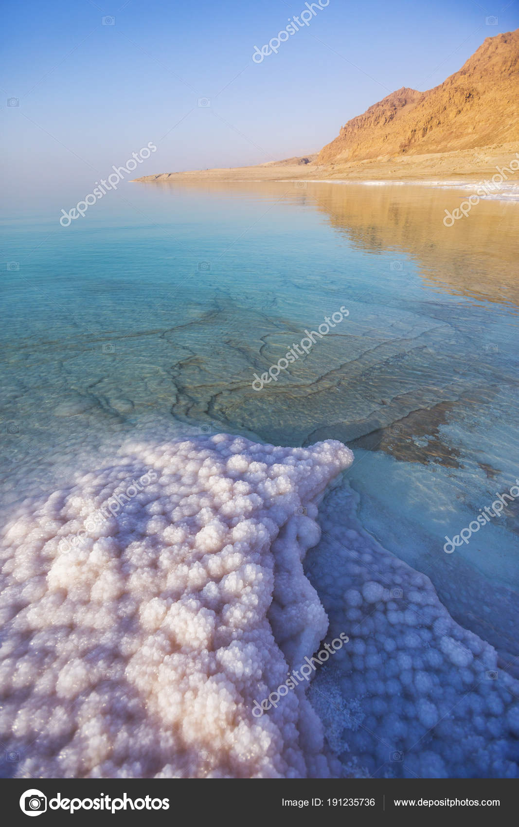 Shore of the Dead Sea. landscape Stock Photo by ©Ukususha 191235736