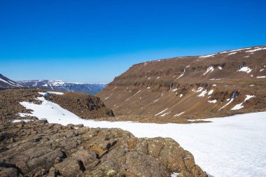 Putorana Platosu manzarası. Rusya, Krasnoyarsk bölgesi