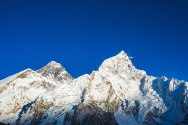Kala Patar 'dan Everest Dağı' nın görüntüsü