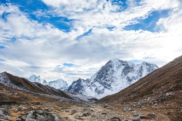 Camino Campamento Base Del Everest Parque Nacional Sagarmatha Nepal — Foto de Stock